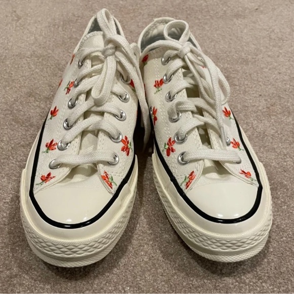 Chuck 70 bright Egret/Poppy/black low top (FINAL PRICE) - Picture 2 of 15